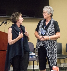 Marilyn John and Norma Womack