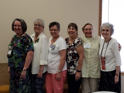 Our delegates to the 2018 national convention -- Betty Brees, Norma Womack, Jan Adams, Julia Waterbury, Sondra Schmittgens and Marilyn Beaver