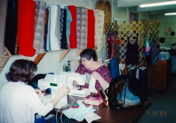 Linda Bryan and Shirley Binder