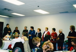 Shirley Binder, Barbara Blackman, Lori Postlethwaite, Denise Dias, Barbara Scadden, Carol Weins, Ann St. Clair, Jayne Miller, Becky Wondra