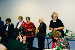 Barbara Scadden, Ann St. Clair, Jayne Miller, Becky Wondra