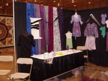 Quilt Show booth