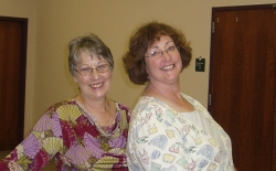 Anne St. Clair & Deb Romero
