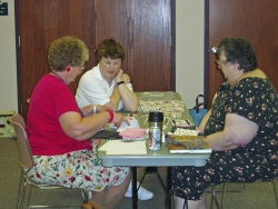 Becky Wondra, Cheryl Davis, Shirley Binder