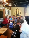 Lunch at the Monarch before shopping in Delano