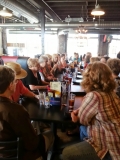 Lunch at the Monarch before shopping in Delano