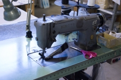 A stripe making machine