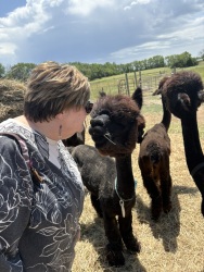 Wanita Wright Conversing