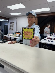 Shannon at work